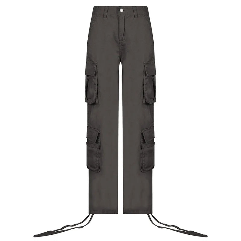 Women's Baggy Streetwear Cargo Pants Oversized