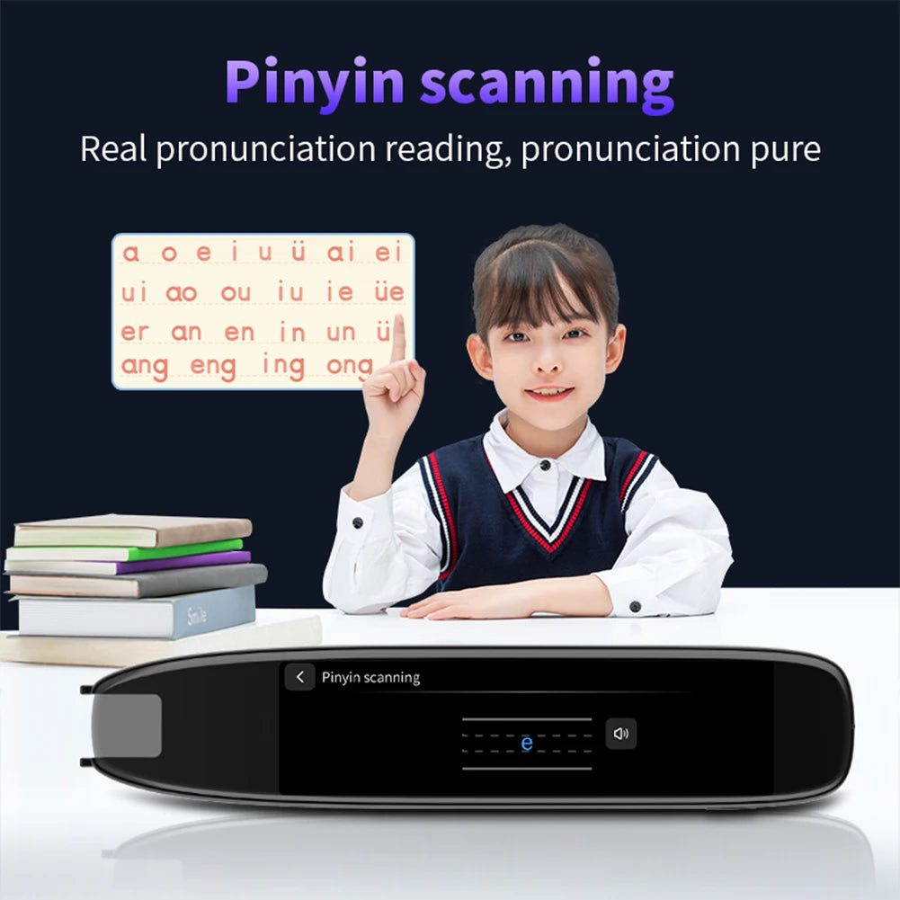 Translation Pen 142 Languages Smart Scanner Translator Pen Online/Offline Modes Recording Pen Translator Pen for Teacher Student
