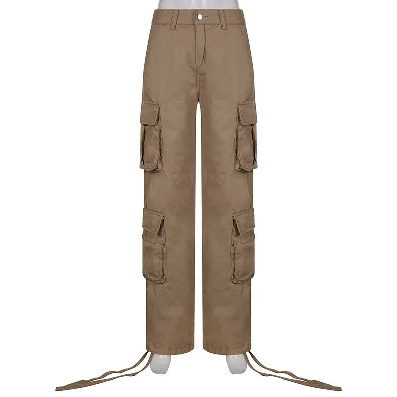 Women's Baggy Streetwear Cargo Pants Oversized